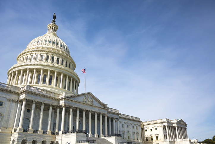 Capitol building in Washington