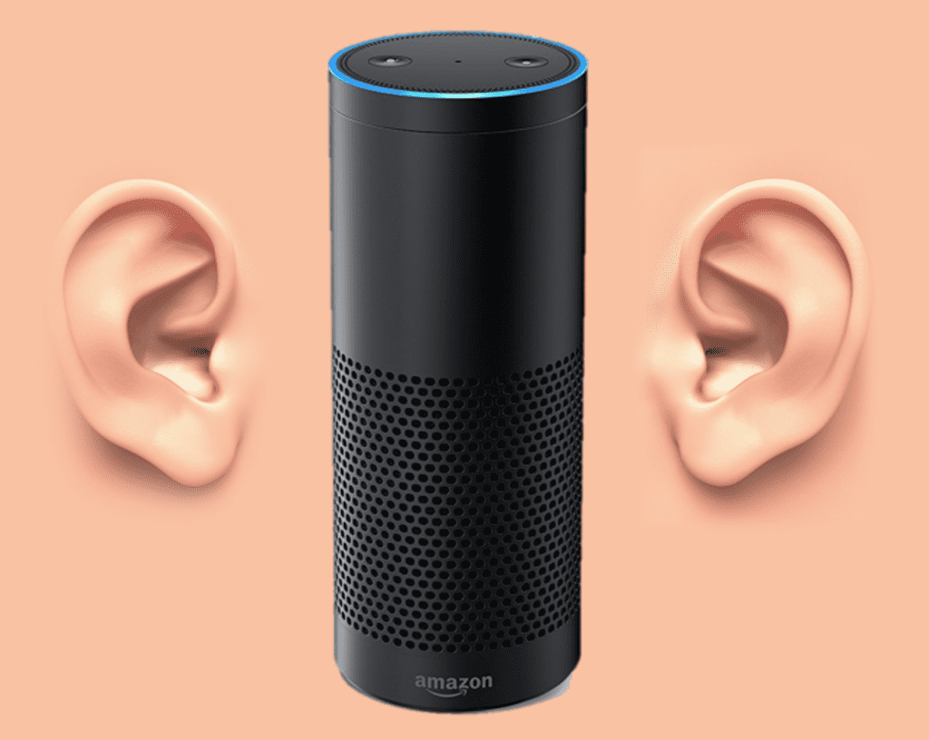 alexa and two ears concept