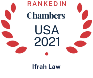 Chambers Award Logo for Ifrah Law