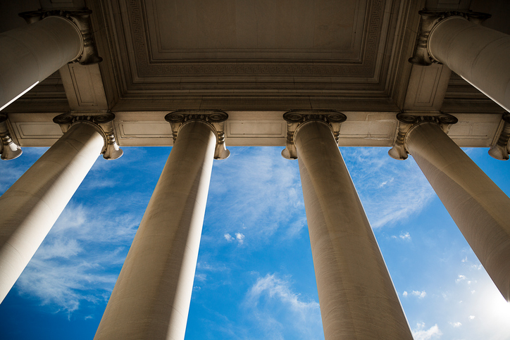 government building column