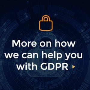 GDPR help badge mobile