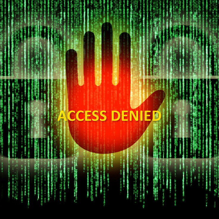 access denied graphic