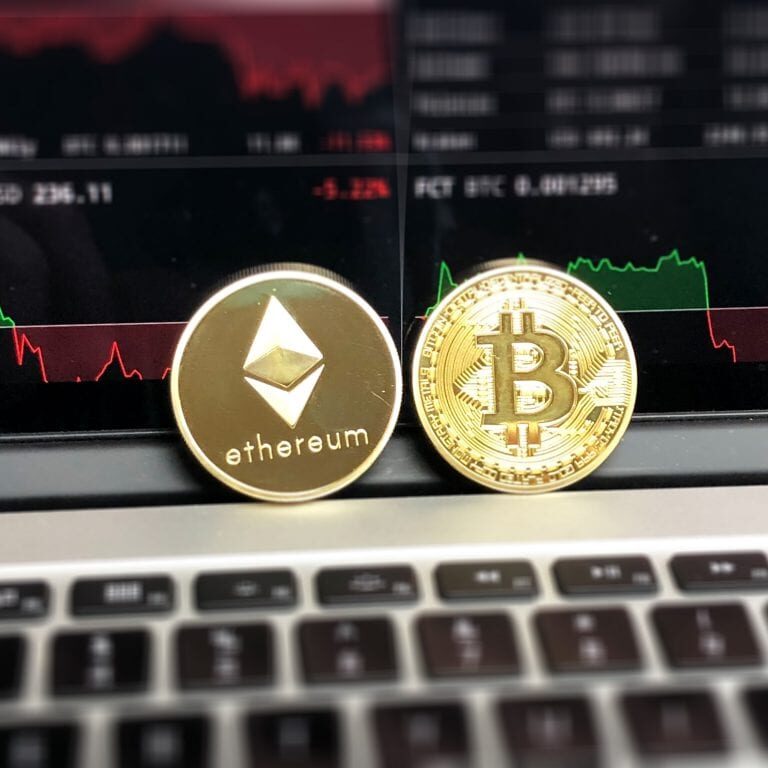 bitcoin and blockchain concept