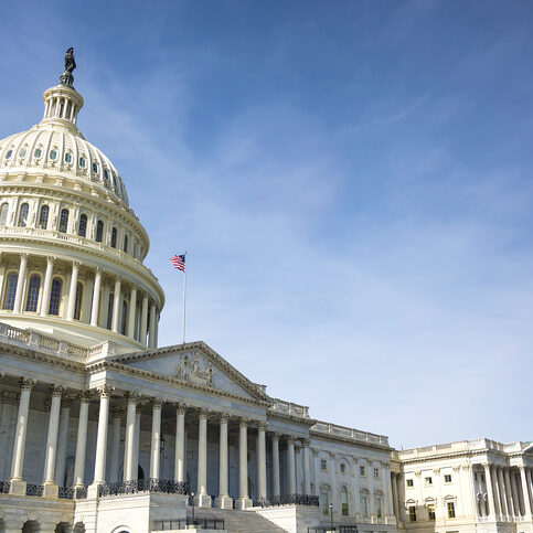 Capitol building in Washington