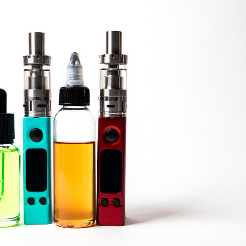 vape liquid in bottles